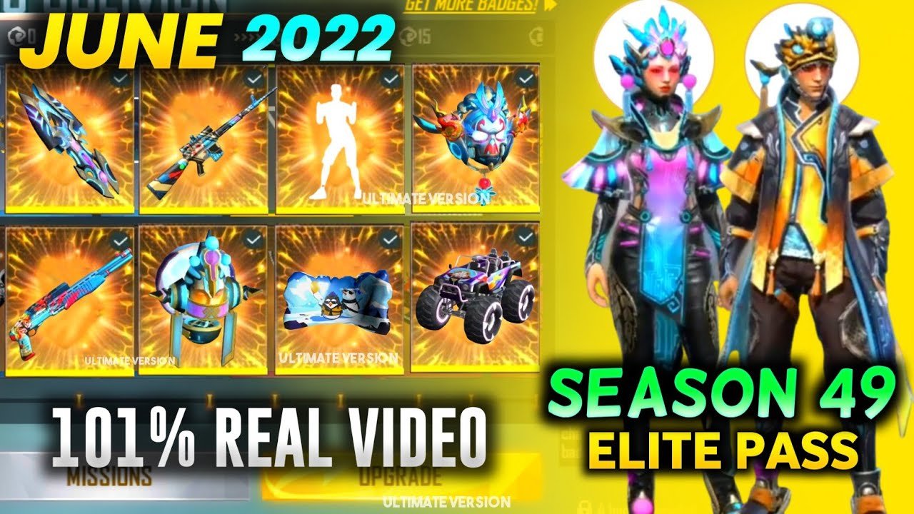 free fire max elite pass june 2022 thumbnail
