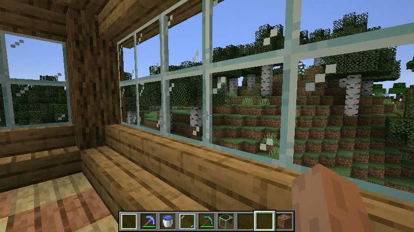 uses of glass block in minecraft