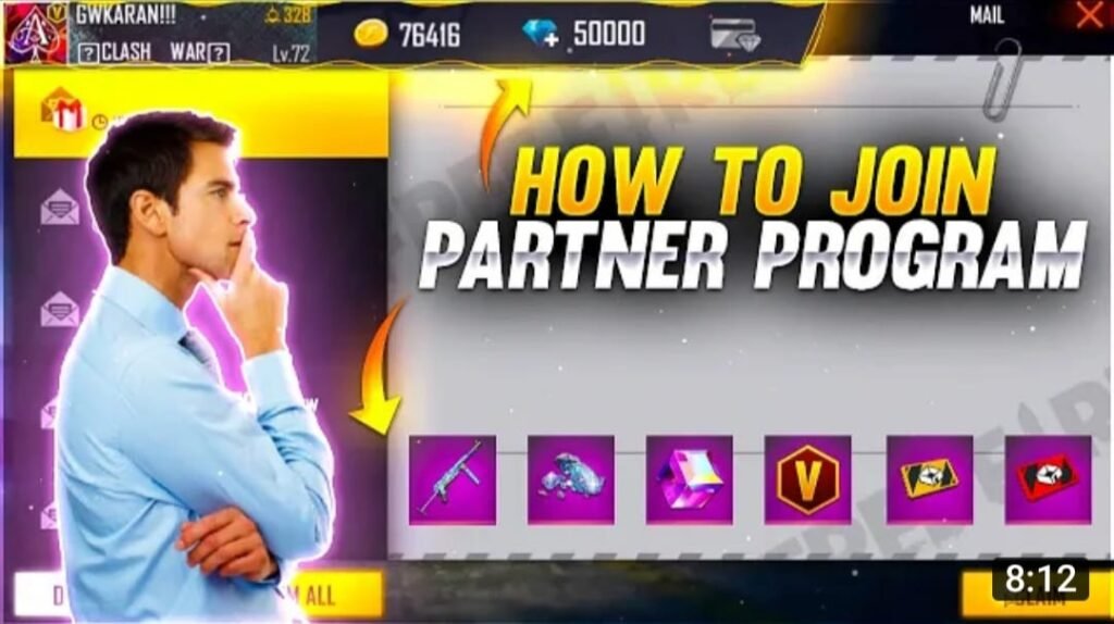 free fire partner program usa