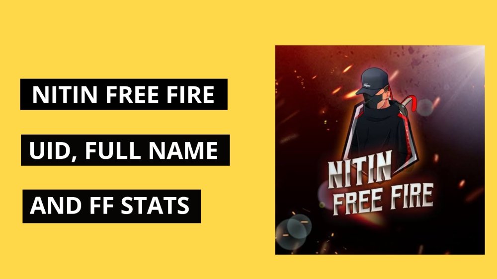 nitin free fire uid and free fire profile image