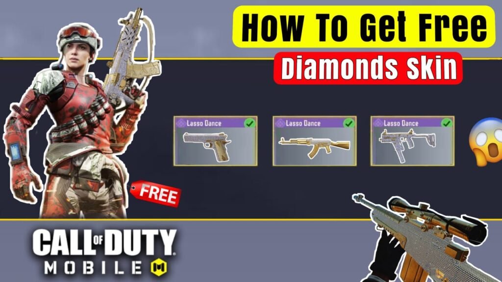 free diamonds skins in cod