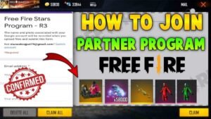 How to Join Free Fire Partner Program in India ?