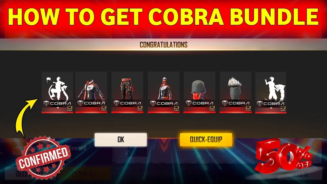 cobra bundle free fire image