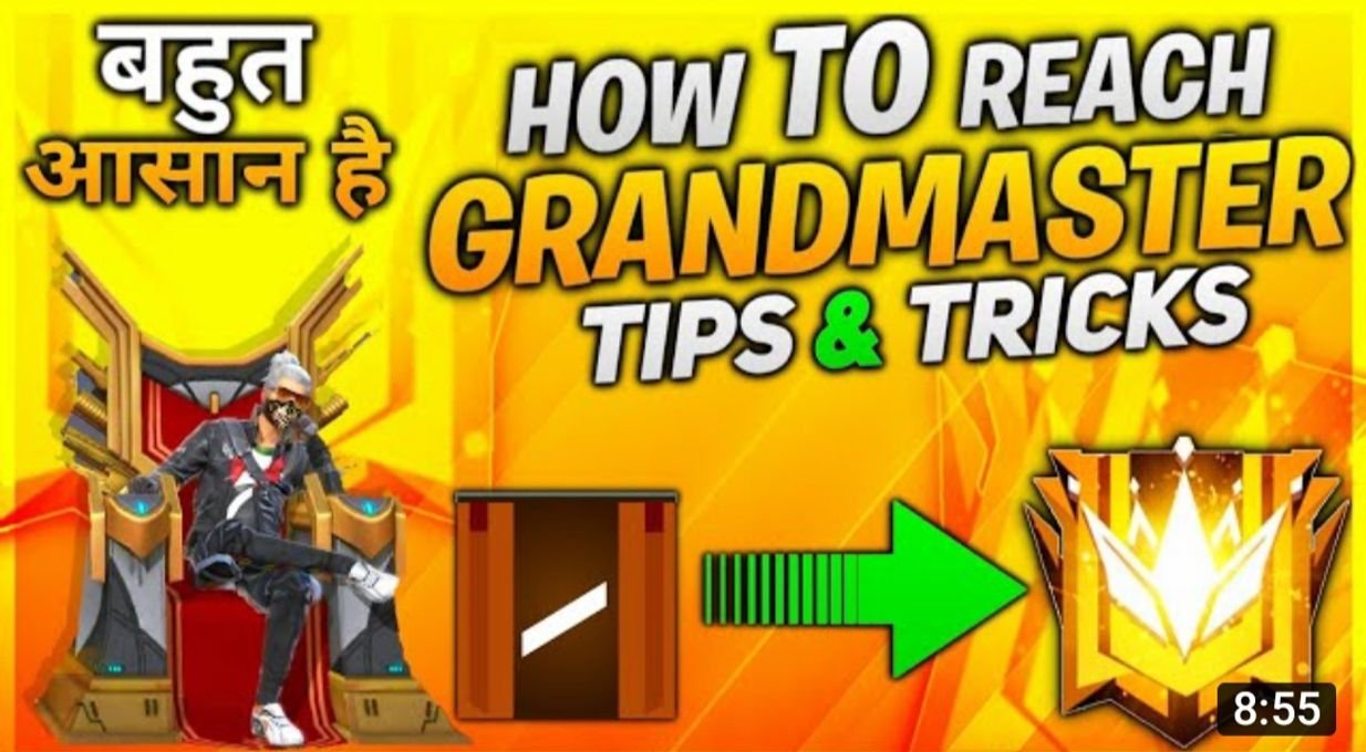 how to reach grandmaster in free fire