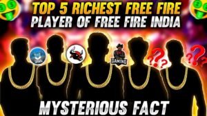 top 5 richest free fire player in india