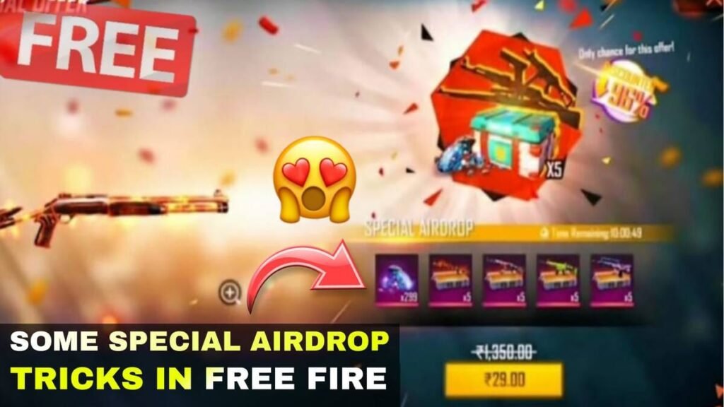 special airdrop tricks in Free Fire