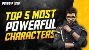Top 5 Most Powerful Characters in Free Fire 2022