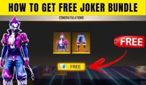 free joker bundle in free fire