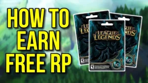 League Of Legends : How To Get Free RP?