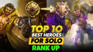 Top 10 Best Heroes For Solo Rank Up 