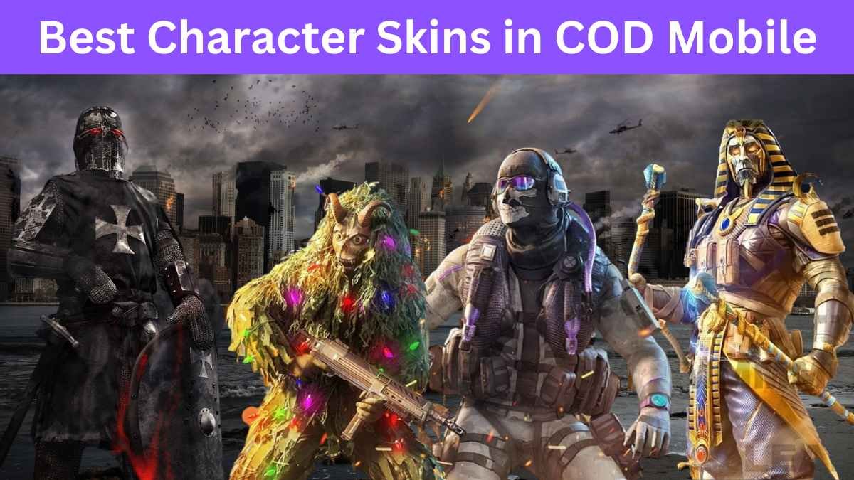 Best Characters skins in COD Mobile