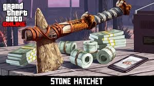 Stone Hatchet in GTA Online and RED DEAD REDEMPTION 2