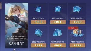 free vouchers in Arena of Velor