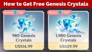 get genesis crystals