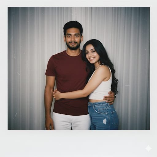 viral image combining polaroid image