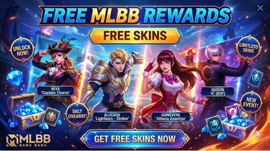 free mlbb skins