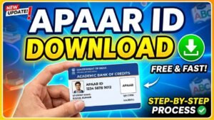 Apaar Id Download